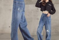 Fesyen Jeans Wide Leg – Cara Gayakan Tanpa Nampak Pendek